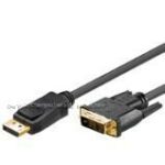 Displayport --> DVI-D kabel  1Mtr