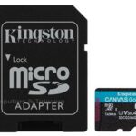 Kingston 64GB microSDXC Canvas Go Plus 170R A2 U3 V30 Card + ADP