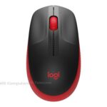 Logitech M190 Full-size wireless mouse - RED