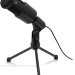 Ewent Professional Multimedia Microphone with stand minijack