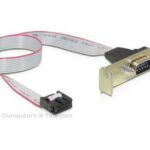 PCI BRACKET - 1X Serieell header  COM  RS232