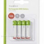 Nedis Oplaadbare NiHM Batterij AAA 1.2 V 950 mAh 4-Blister