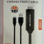 Xssive 2 in 1 charge lightning to HDMI 2Mtr 4K