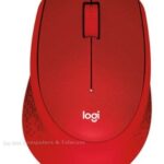 Logitech M330 Silent muis Rood