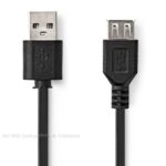 USB2.0 verlengkabel  20cm  0.2Mtr