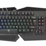 White Shark GK-2104 Templar US gaming keyboard met verlichting