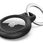 Belkin sleutelhanger voor Apple AirTag. zwart