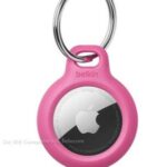 Belkin sleutelhanger voor Apple AirTag. roze