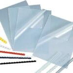 Voorblad GBC A4 PVC 200micron transparant 100stuks voor inbindmachine