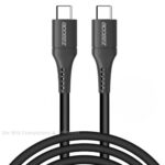 Accezz USB-C to USB-C  Cable Black 2Mtr