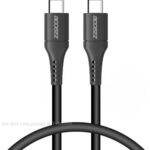 Accezz USB-C to USB-C  Cable Black 0.2Mtr