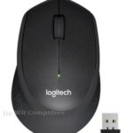Logitech M330 Silent muis Zwart