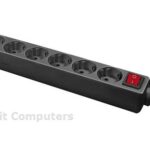 LogLink Stekkerdoos 6-voudig 1.5Mtr met schakelaar zwart