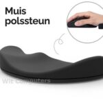 Polssteun voor muis  Rechtshandige zwart