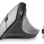 ACT AC5155 draadloze Ergonomische Muis met Bluetooth en USB-C/USB-A