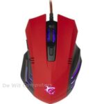 White Shark gaming muis GM-3006 Hannibal 2 rood -3200 dpi