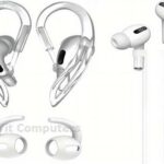 Airpods houders oorhaken antislip -wit