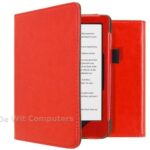 Luxe Effen Bookcase Kobo Clara HD - Rood