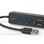 Nedis USB HUB USB3.2 3poorts incl cardreader