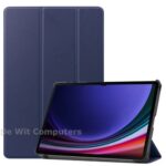 Trifold Bookcase voor de Samsung Tab S9 FE+ - ZWART 12.4"