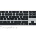 Apple Magic Keyboard met Touch ID en numeriek toetsenblok: Bluetooth. oplaadbaar. Werkt met andere Mac-computers met Apple silicon; Nederlands. Zwarte toetsen