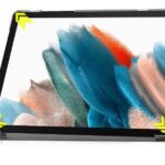 Hoes voor Samsung Galaxy Tab A9 Plus Trifold Bookcase - Rood