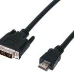 HDMI > DVI  aansluitkabel 19pins  DVI male  5Mtr