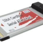 PCMCIA CARD met 2 S-ATA150 aansluitingen