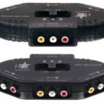 HQ 3-weg AV AudioVideo switch/schakelaar