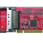 Lycom PCI kaart met PC-Card/PCMCIA ingang  (low profile & norm profile) op=op