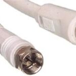 coax kabel F-connector naar  hirschmann coax plug Lengte: 3Mtr