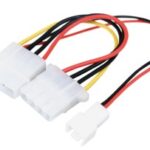 DWC-Select Molex verlengkabeltje met 3 pins fanvoeding