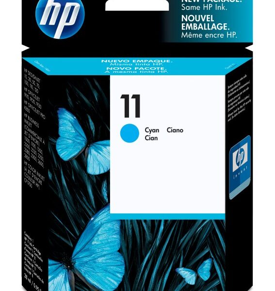 HP 11 cyaan (tot 1.750 pagina's met 5% bedrukt)
