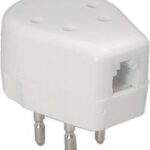 Telefoon stapelstekker 4 polig naar RJ11