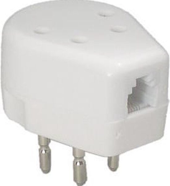 Telefoon stapelstekker 4 polig naar RJ11