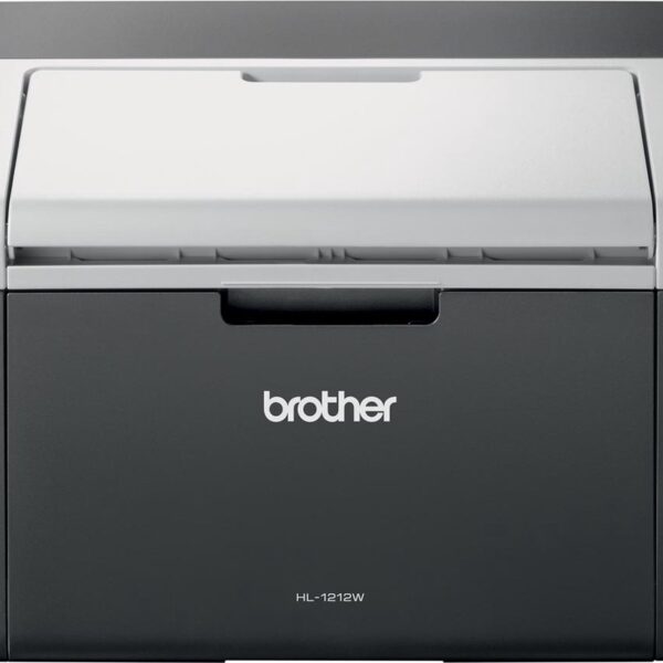 Brother HL-1212W - Printer - monochroom - laser- A4/Legal - 2400 x 600 dpi - tot 20 ppm -capaciteit: 150 vellen - USB 2.0. Wi-Fi(n)
