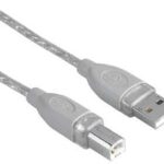 Hama USB2.0 aansluitkabel grijs 7.5Mtr
