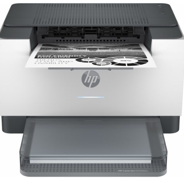HP LaserJet M209dwe MONO / WLAN / LAN / Wit-Zwart