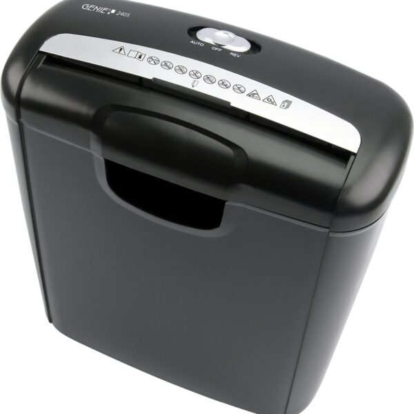 Genie 240S papiervernietiger/schredder/Versnipperaar 240S  (tot 6 bladen tegelijk)  P-2 level