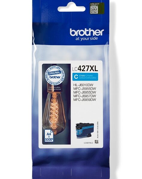 Brother LC-427XLC Cyaan 5.000 paginas (Origineel)