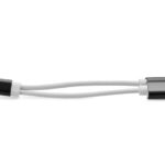 Xccess USB-C Splitter with 3.5mm Jack White/Black