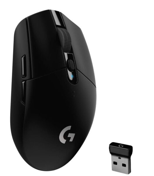 Logitech G305 Lightspeed Draadloze Gaming Muis. HERO sensor. 12.000DPI. lichtgewicht. 6 Programmeerbare Knoppen