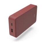Hama Power Pack  powerbank "Colour 20". 20000mAh. 2 uitgangen: USB-C. USB-A. rood