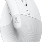 Logitech Lift - Verticale ergonomische muis - Rechtshandig - Wit