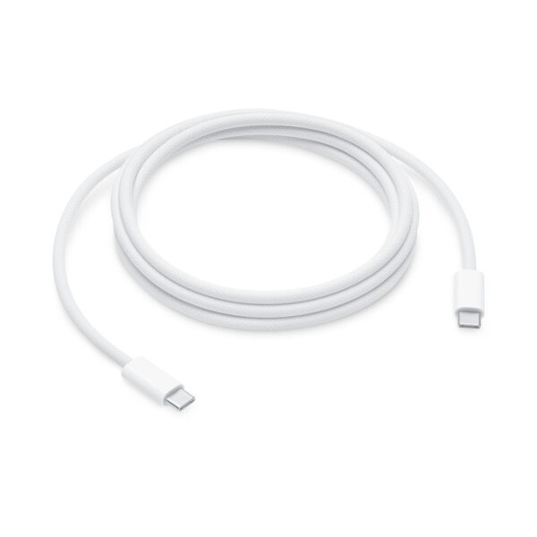 Apple USB-C to USB-C 240Watt braided Cable 2Mtr White bulk (zonder doosje)