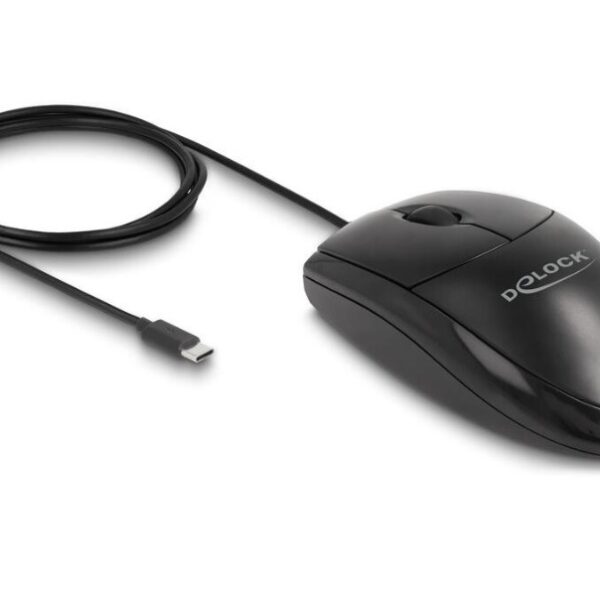 DELOCK optische USB Type-C Desktop muis