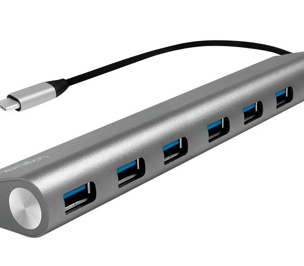 Logilink 7 Port. USB-C --> USB-A 3.0 Passief