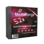 MediaRange CD-R 700MB 10pcs Slimcase 52x