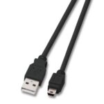 USB2.0 kabel USB A naar B mini 5polig 0.5Mtr