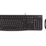 Logitech MK120 toetsenbord en muis Zwart bedraad Retail